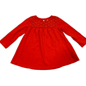 Authentic JK Khaki T Shirt‎ Girls 2T Top Orange Long Sleeve